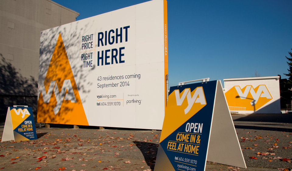 Presentation Centre Entrance Signage