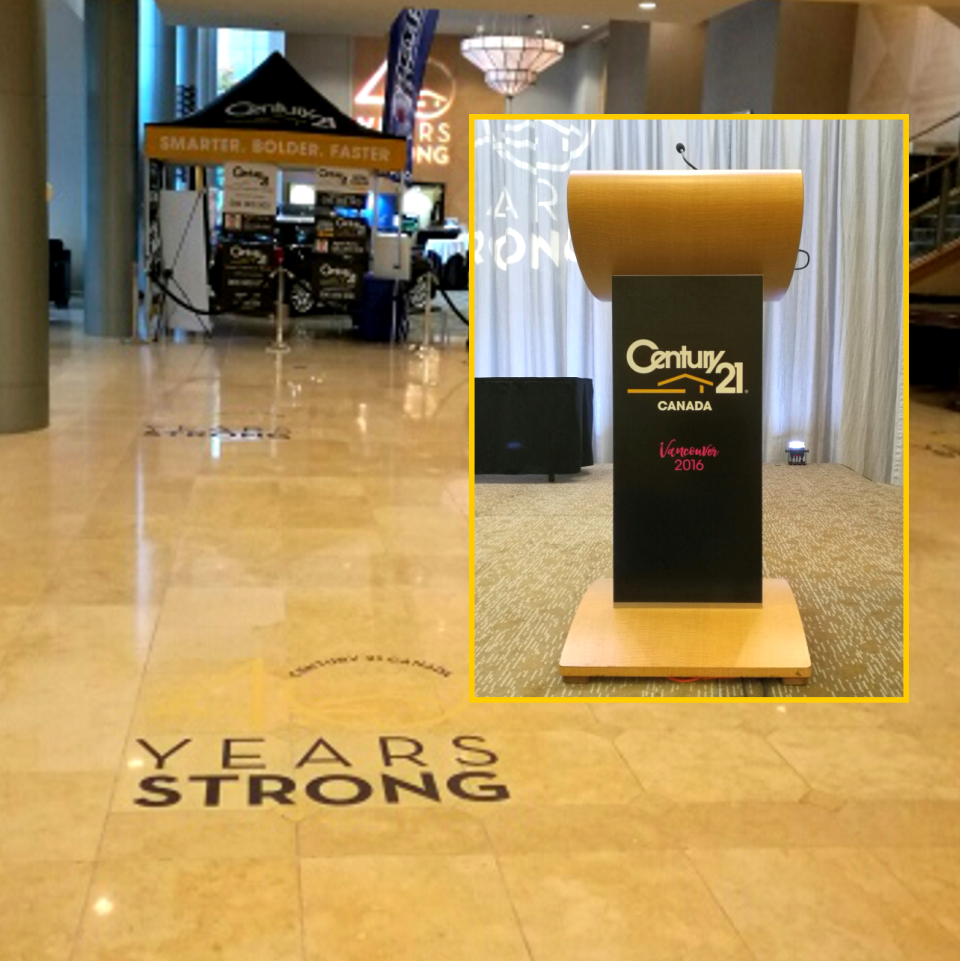 Floor & Podium Graphics