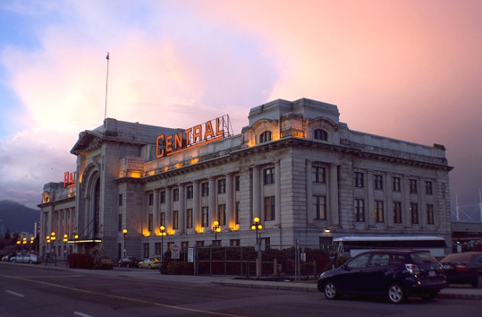 Pacific Central Station in Vancouver