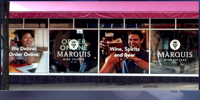 Wine Store Front Windows