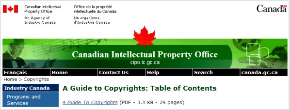 Canadian Copyright Law
